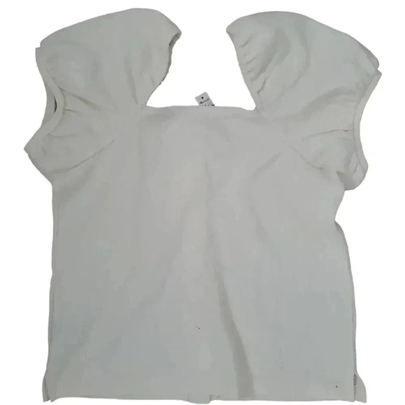 Madewell SQUARE NECK PUFF SLEEVED TOP Size XS - Picture 6 of 6
